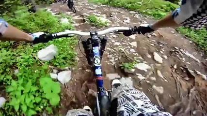 French National Dh Mtb Trail - Gopro Hd