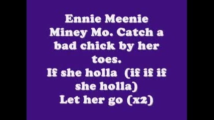 justin bieber feat. sean kingston - eenie meenie (lyrics) 