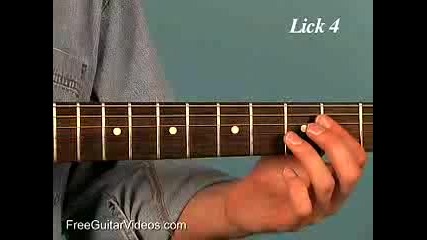 Blues Guitar Lessons - A Natural Minor Licks