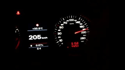 Audi A6 3.0 Tfsi - максимална скорост(top speed)