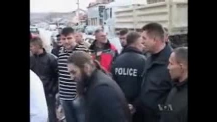 Як бой между монаси в Грачаница