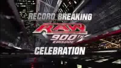 Wwe Raw 900th Episode Celebration Promo