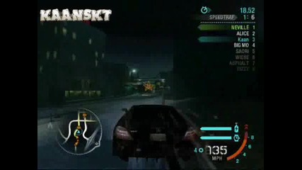 Nfs Carbon - Speedtrap with Mclaren Slr [hq]