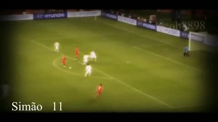 Най - добрите голове на Мондиал 2010 (3 Част) 