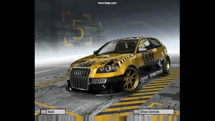 My Need For Speed Cars