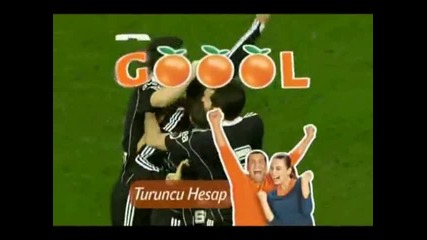 01.03.11 Голът на Гути за 2:0 на Бешикташ срещу Анталияспор 