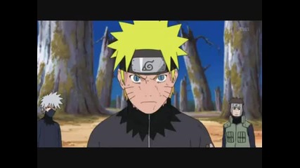 Kakashi and Naruto vs Akatsuki
