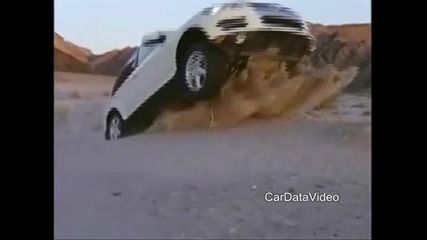 New Vw Touareg 2 Flies - 4 wheels Off the Ground Over Dune