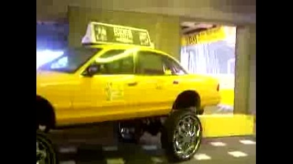 Pimped out Taxi