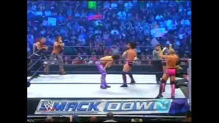 Jeff Hardy Matt Hardy John Morrison Vs Cm Punk (hq) Part 1