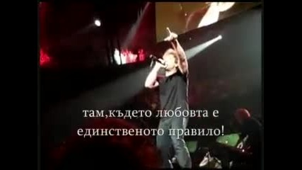 Bon Jovi Love S The Only Rule Превод Live Seattle February 2010 