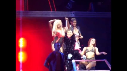 Britney Spears Dances for a Fan
