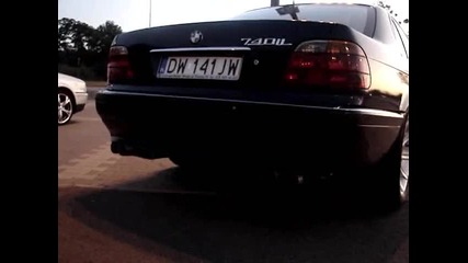 Bmw 740 il exhaust flowmaster super 40 delta flow 