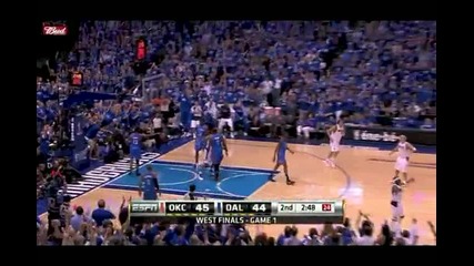 Nba Playoffs 2011 Western Conference Final Game 1: Oklahoma City Thunder @ Dallas Maverics 112 - 121
