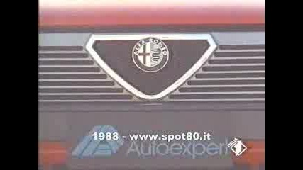 Alfa Romeo 75 Реклама