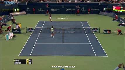 Toronto 2014 - Hot Shot By Roger Federer