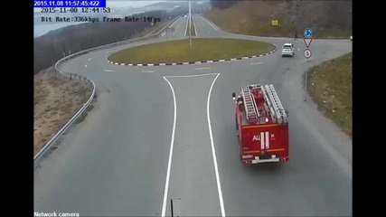 Най-бързият пожарен камион в Русия