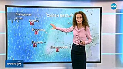 Прогноза за времето (22.10.2017 - централна емисия)