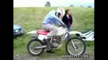 Пич Се Пребива С Мотора Си