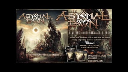 Abysmal Dawn - In Service of Time (leveling The Plane Of Existence 2011) 