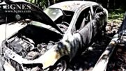 Подпалиха автомобил с украинска регистрация, изгоряха още две коли