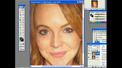 Lindsay Lohan Photoshop Makeover