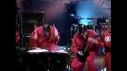 Slipknot - Wait And Bleed (live Conan O' Brien) (1999)