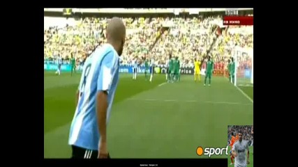 World Cup - Argentina 1 - 0 Nigeria