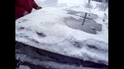 Колата на бъдещето! Охлаждане със сняг!