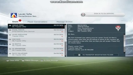 Полусезон Fifa 14 Manager mode Левски Сф. - еп. 6