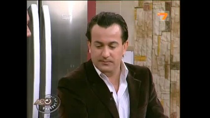 Дани Милев готви при Лео картофена супа