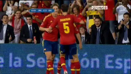 Испания 5:0 Саудитска арабия! Давид вия се завърна с гол!