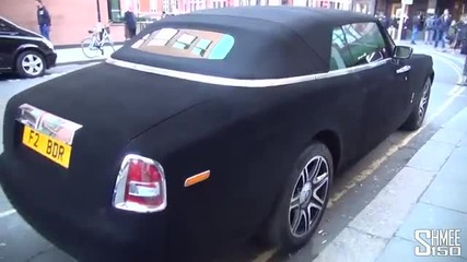 Rolls-royce Phantom с кадифена обвивка