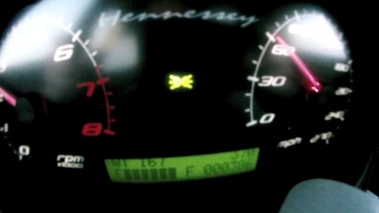 Ускорение от 70 до 215 mph с Hennessey Venom Gt_