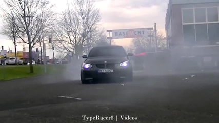 Crazy Bmw M5 F1 Burning Rubber!