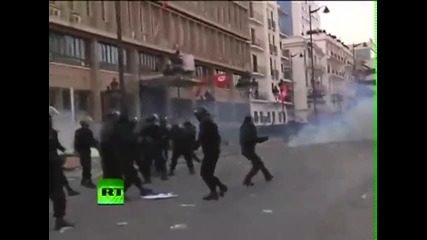 Бунтове в Тунис 