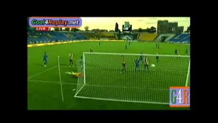 Levski Sofia - Botev Plovdiv 5 - 0 (5 - 0,  8 8 2009)