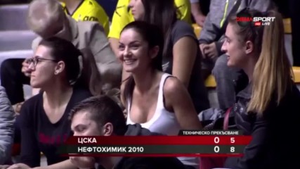 Красиви гледки на ВК ЦСКА - ВК Нефтохимик