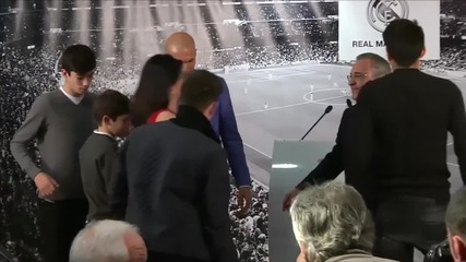 Семейство Зидан в пълния му блясък