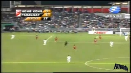 Hong Kong vs Paraguay 0 - 7 Futbol Amistoso [17 - 11 - 10] Todos l