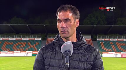 Живко Желев: Не ни достигна спокойствие пред гола