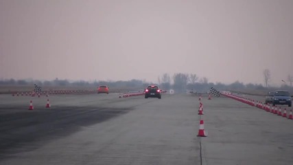 Vw Golf V Gti Vs. Audi S3 Drag Race