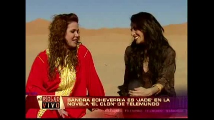 El Clon - Sandra Echeverria en 'al Rojo Vivo'