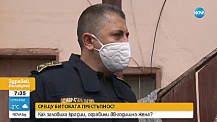 Как заловиха крадци, ограбили 88-годишна жена от Дъбово?