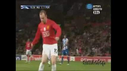 07.04 Манчестър Юнайтед - Порто 1:1 Уейн Руни гол