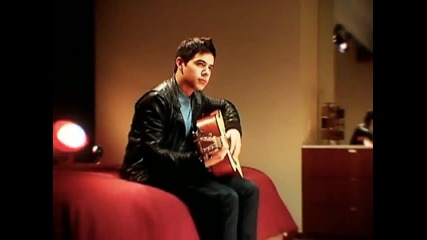 David Archuleta - A Little Too Not Over You (the Making of) [ високо качество ]