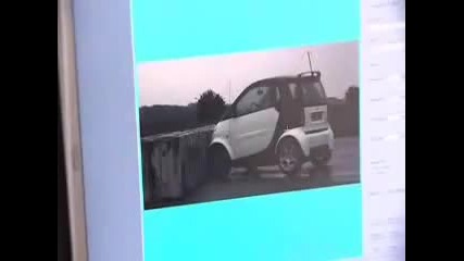 Smart car crash (test)