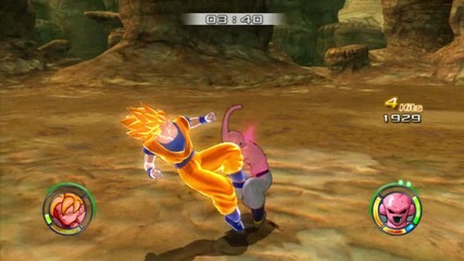 Dragon Ball: Raging Blast 2 ( Goku vs Kid Buu Demo Gameplay Hd ) 