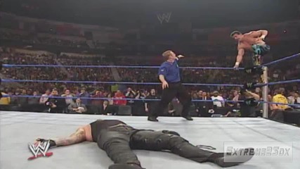 Eddie Guerrero Two Frog Splash On Undertaker - Hd