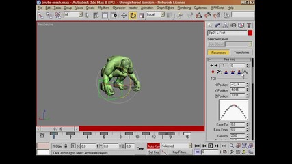 3dsmax - Character Studio - Biped анимация